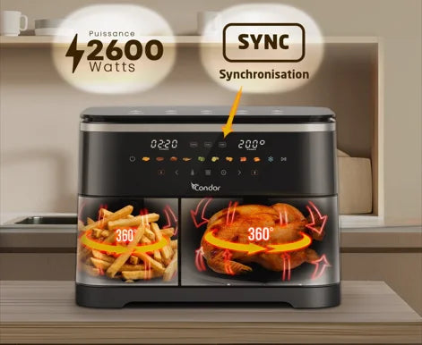 Air fryer Condor Double bac 11L