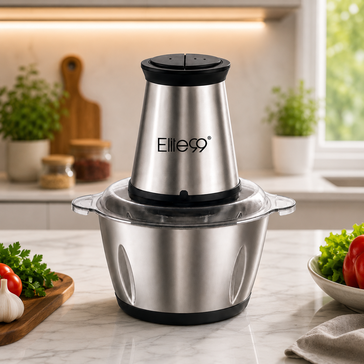 Hachoir Elite99 avec bol en inox