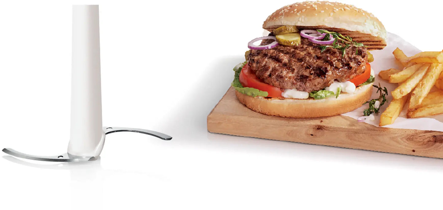 Mini hachoir 400 W Rouge, Gris