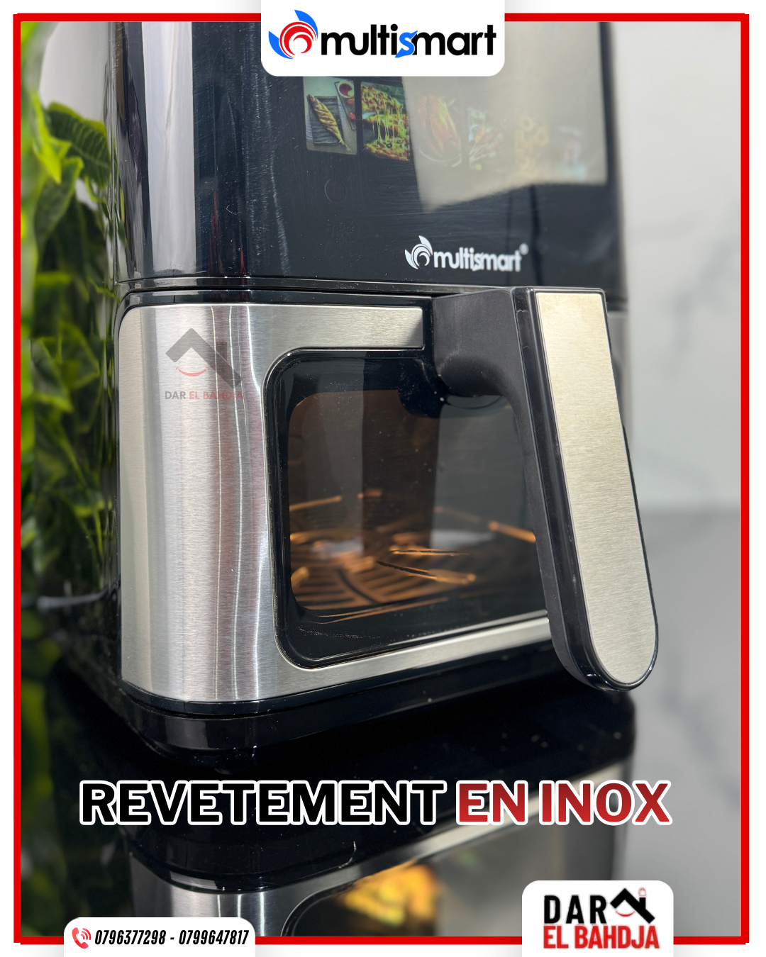 🔥 Friteuse sans huile MULTISMART 💥 4.5L 🔥