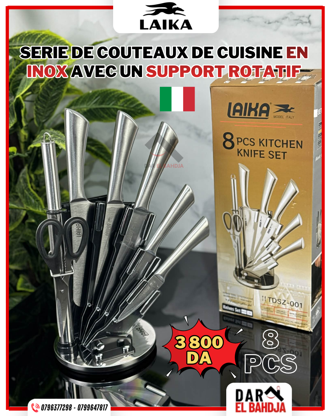 💥 Serie Couteaux 8 PCS 💥