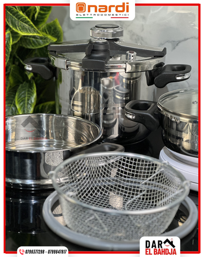 Cocotte Clipso NARDI 💥 Inox 18/10 Original 💥 Minuteur