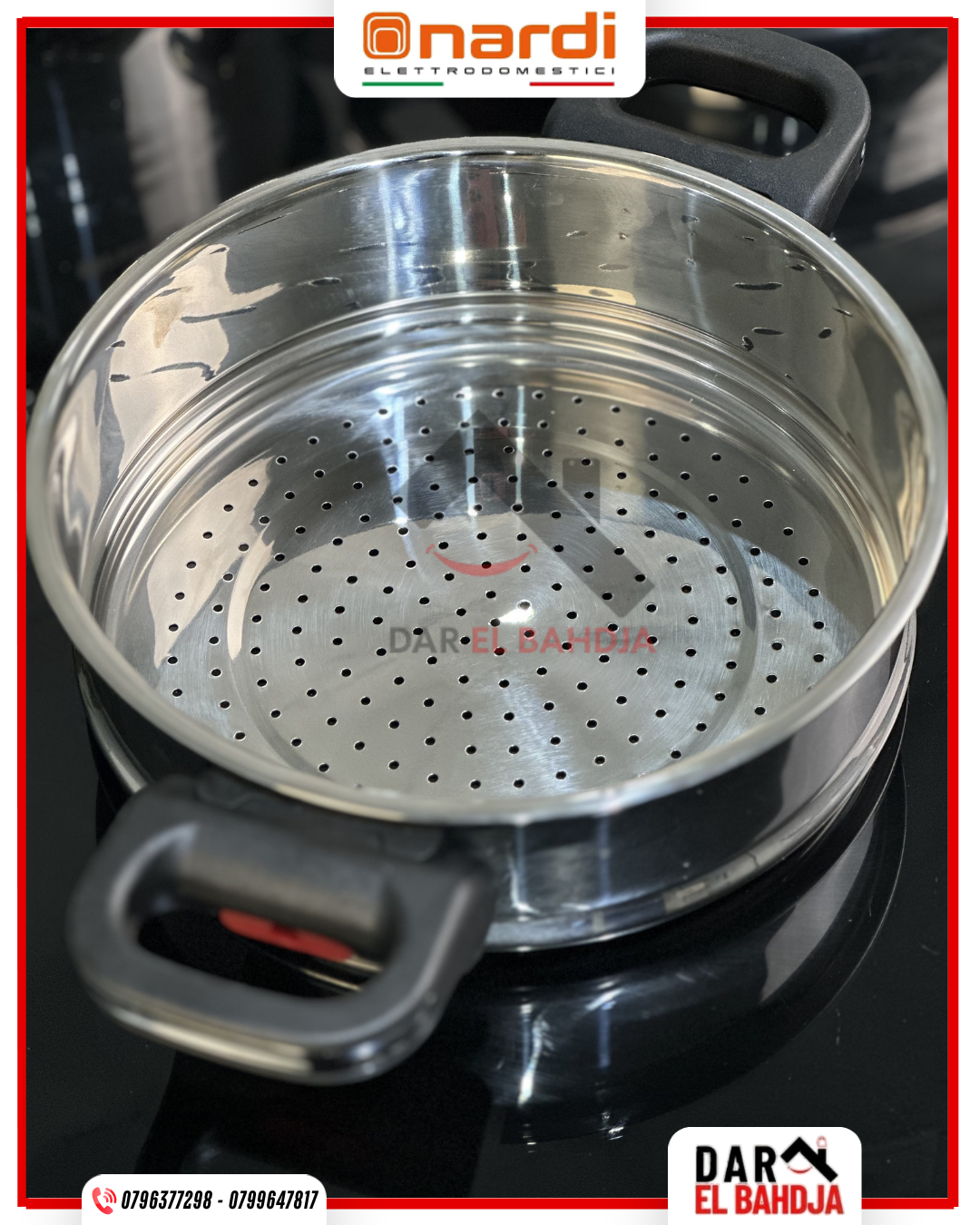 Cocotte Clipso NARDI 💥 Inox 18/10 Original 💥 Minuteur