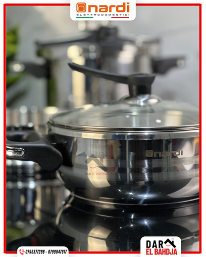 Cocotte Clipso NARDI 💥 Inox 18/10 Original 💥 Minuteur