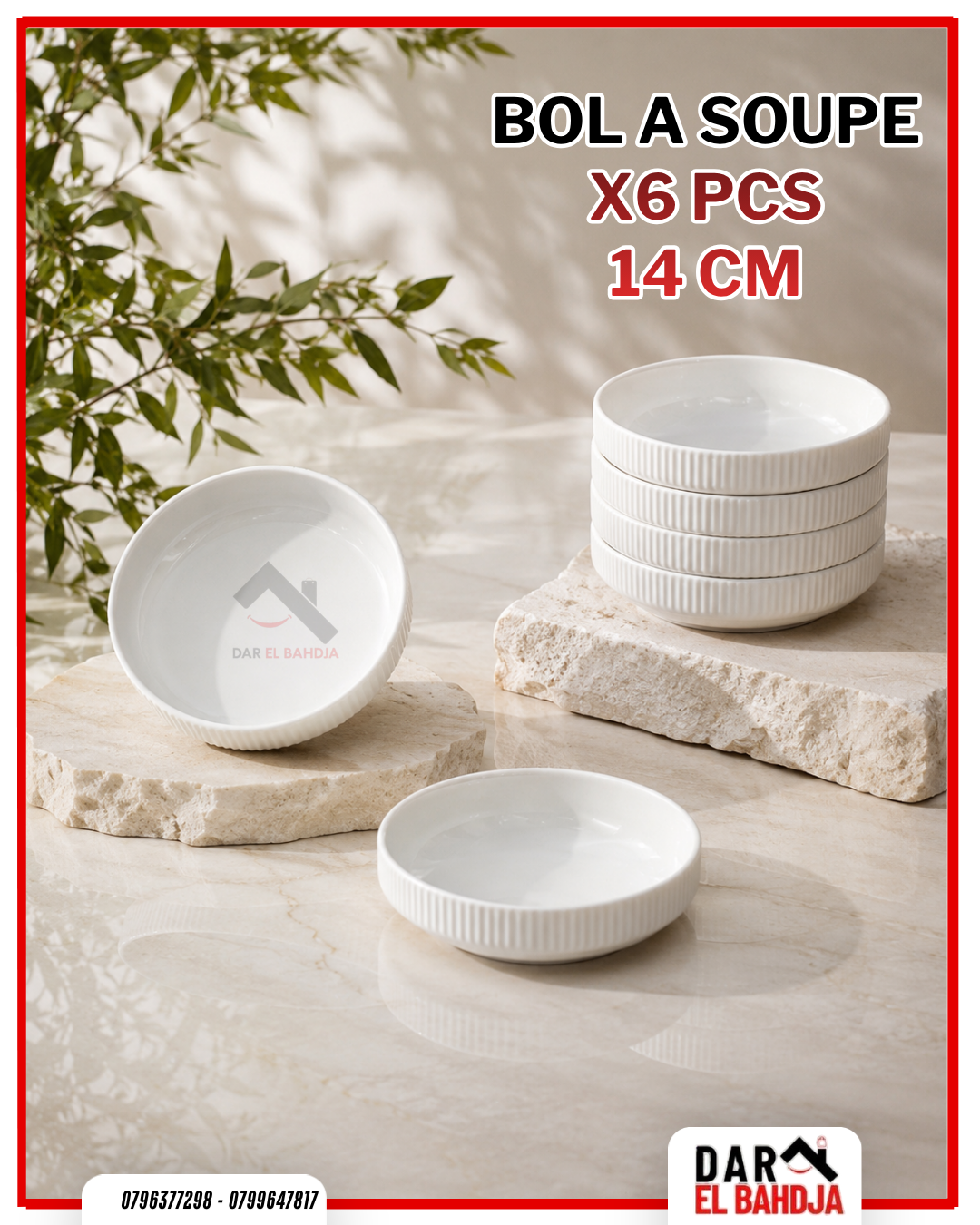 Service à TABLE  24 PCS