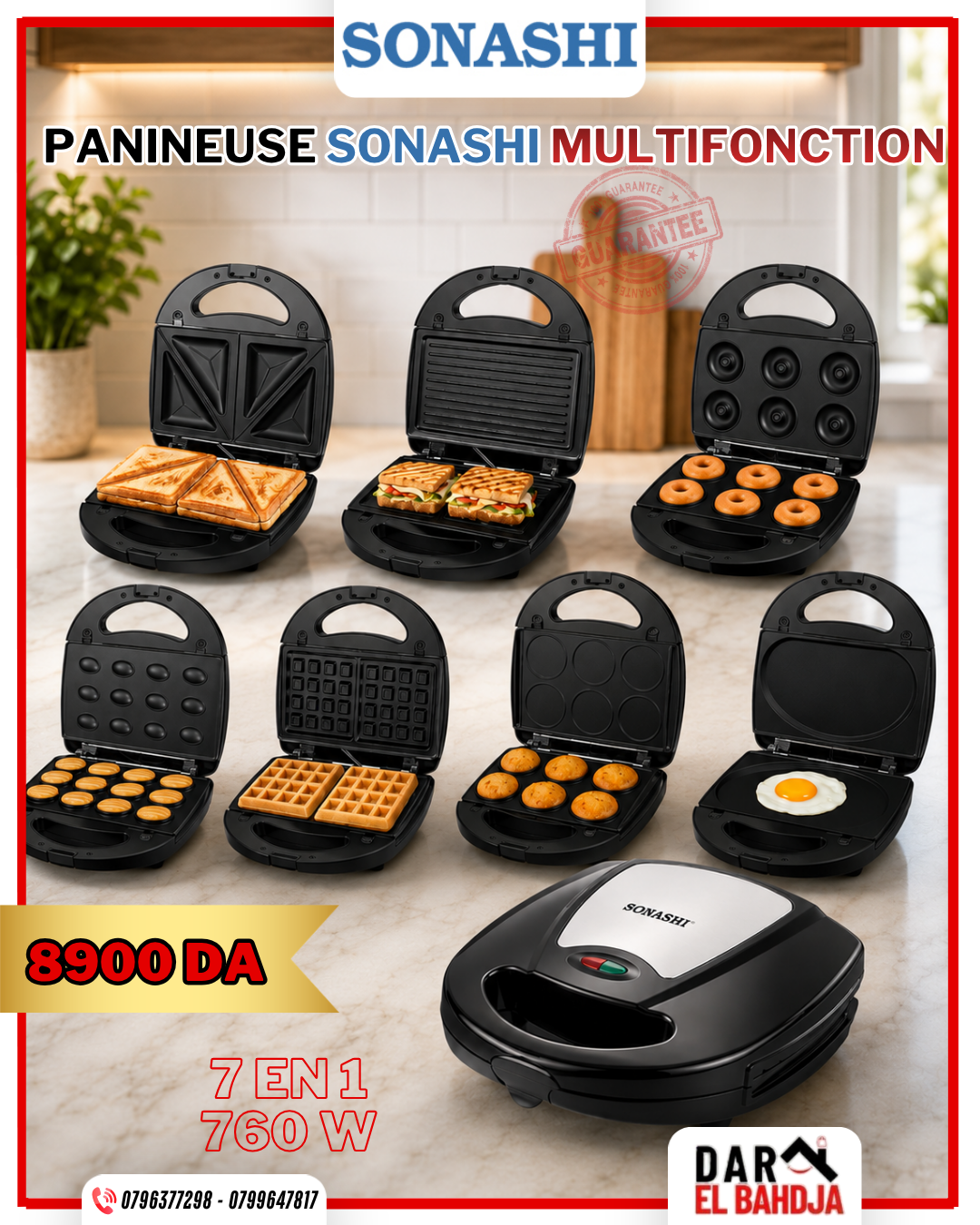 PANINEUSE sonashi 7 EN 1