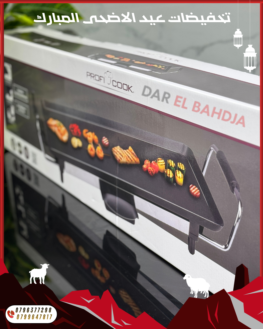 GRILL ÉLECTRIQUE PROFICOOK XL