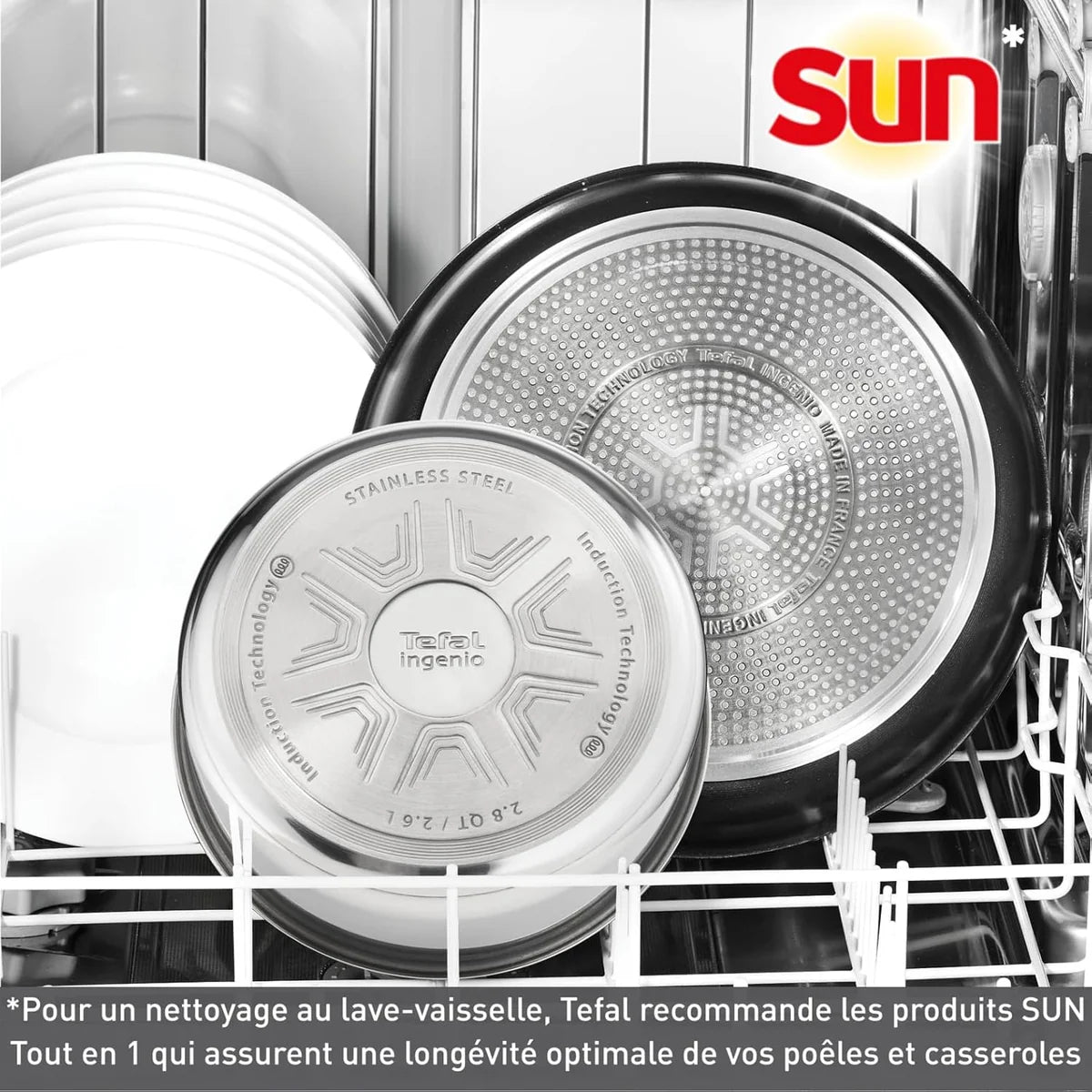 Tefal  Ingenio Batterie   de   Cuisine   20   Pièces   avec   Poignées   Amovibles
