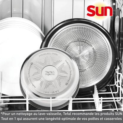 Tefal  Ingenio Batterie   de   Cuisine   20   Pièces   avec   Poignées   Amovibles