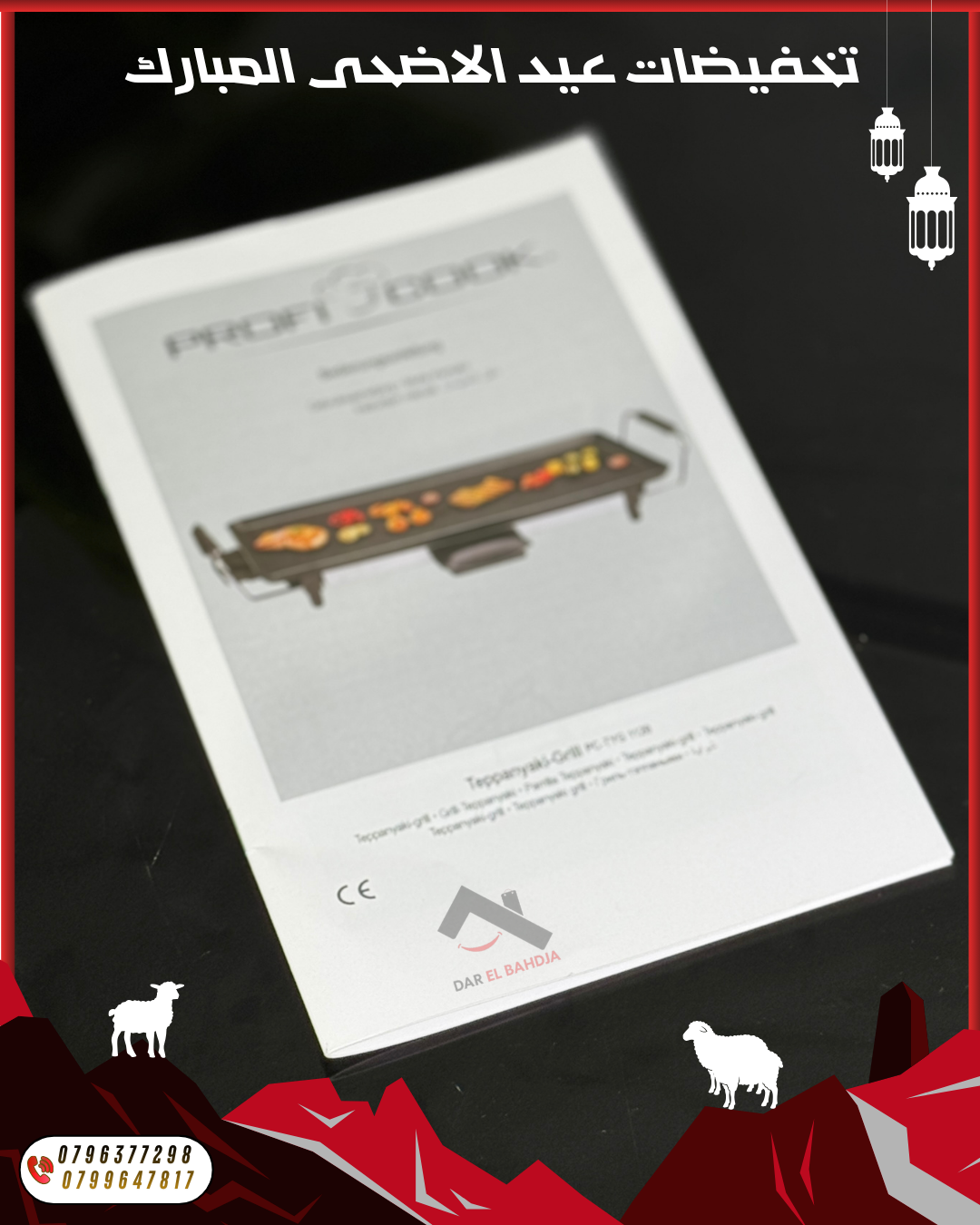 GRILL ÉLECTRIQUE PROFICOOK XL