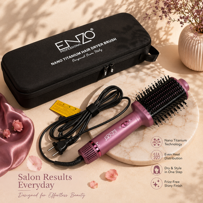 Brosse soufflante Professional 1500W 2 en 1 ENZO Original EN-4110