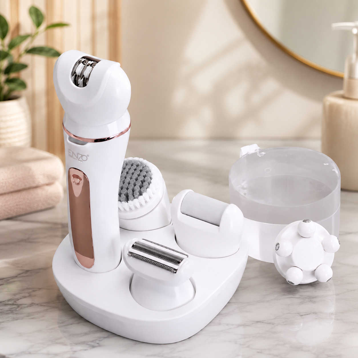 Epilateur Enzo Professionnel 6 en 1 rechargeable Enzo EN-3165