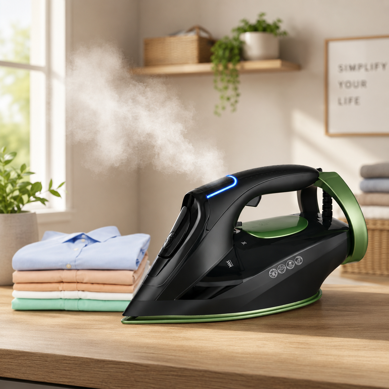 Fer à Repasser a Vapeur Céramique  2200W Sonashi SI-5091C