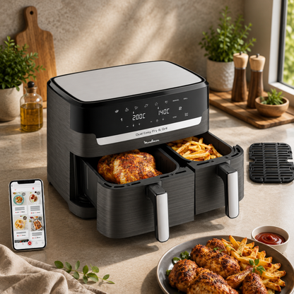 Airfryer  8.3L Digital Moulinex Original EZ901B20