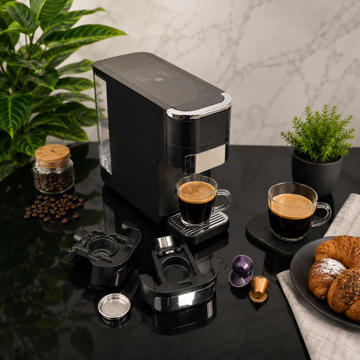 Machine à Café Arcodym 4 en 1  DYM-CM7042G