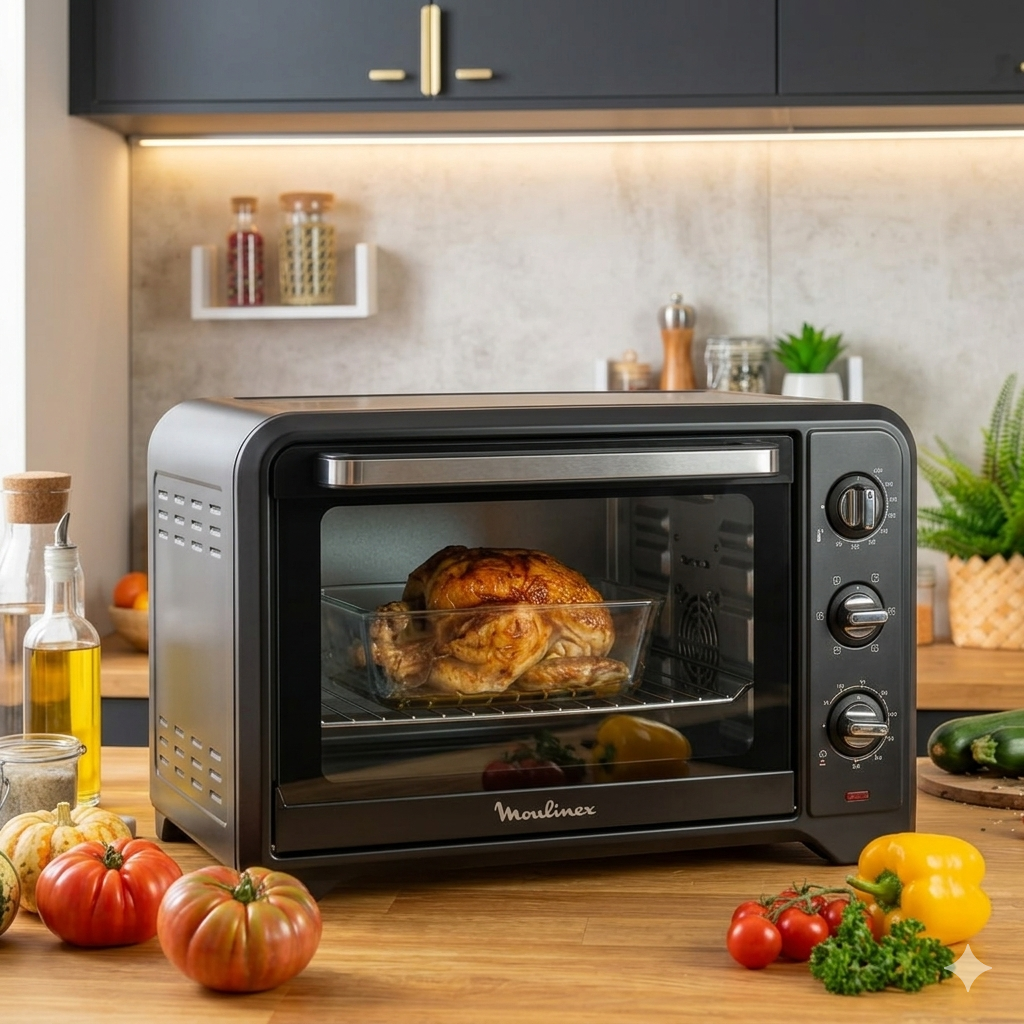 Four  Moulinex OPTIMO 33L, 6 modes de cuisson OX464810