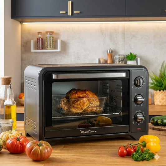 Four  Moulinex OPTIMO 33L, 6 modes de cuisson OX464810