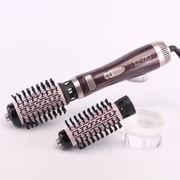 Brosse Chauffante Rotative Pneumatique 1000W ENZO Original EN-747 Violet