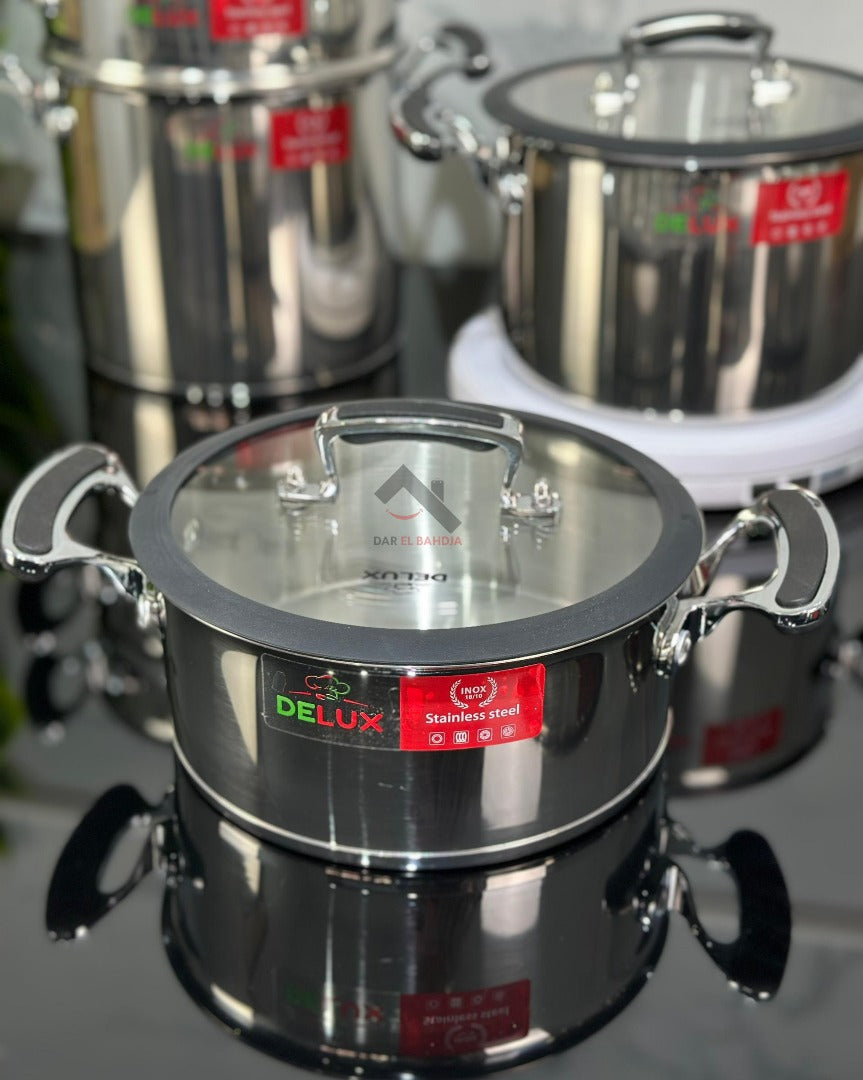 DELUX 7 pcs avec une finition en silicone