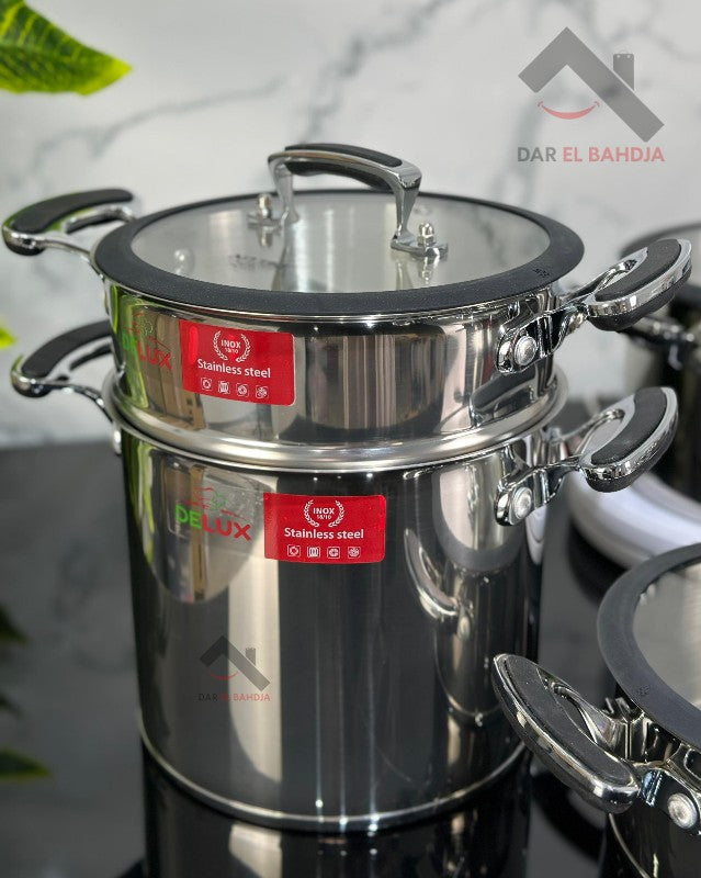 DELUX 7 pcs avec une finition en silicone