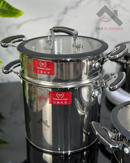 DELUX 7 pcs avec une finition en silicone