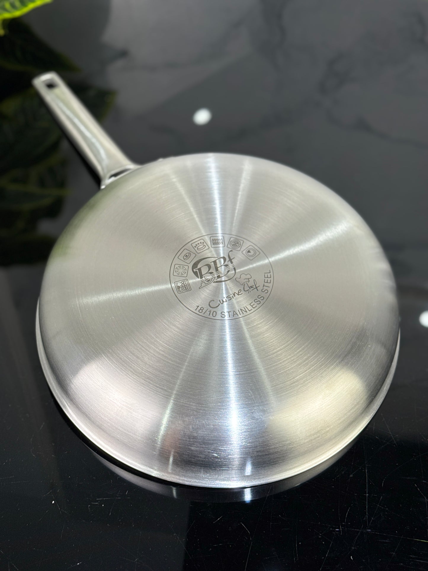 SÉRIE POÊLES BBF  INOX 18/10 QUALITÉ PREMIUM