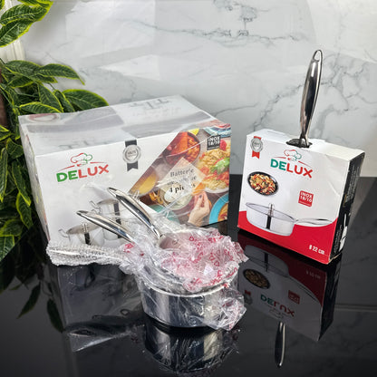 Gamme delux  INOX 18/10  12 PCS