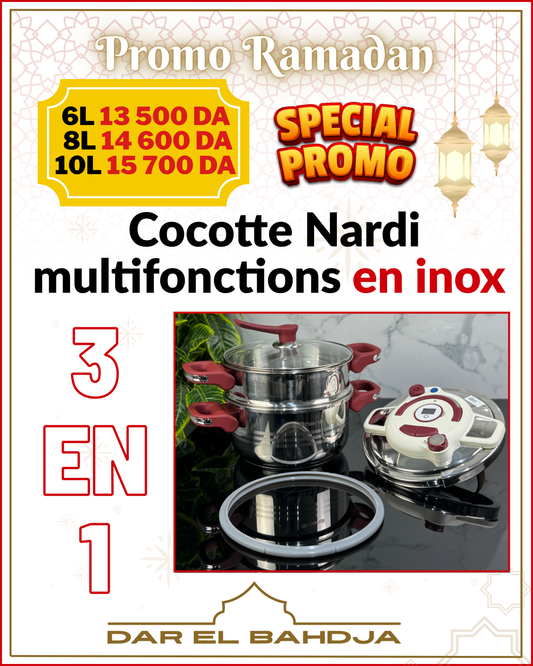 ocotte Minute 3 EN 1  NARDI 💥 💥 Inox 18/10