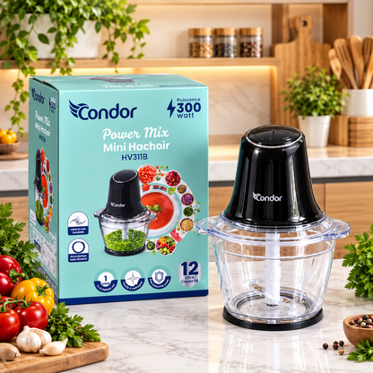 Mini Hachoir Condor PowerMix 300W