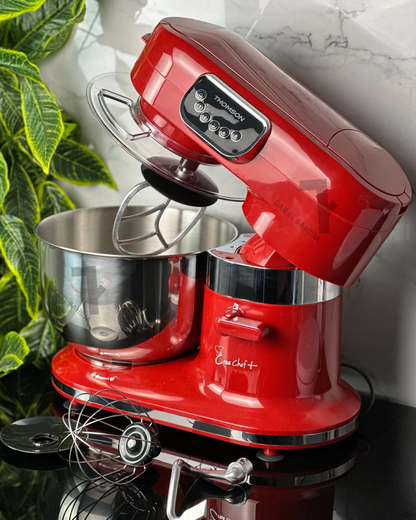 ROBOT PETRIN PATISSIER , 7L , 1500W ROUGE
