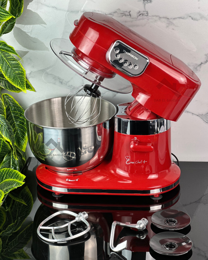 ROBOT PETRIN PATISSIER , 7L , 1500W ROUGE