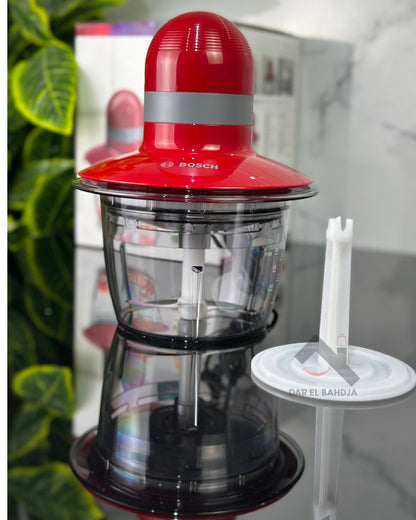 Mini hachoir 400 W Rouge, Gris