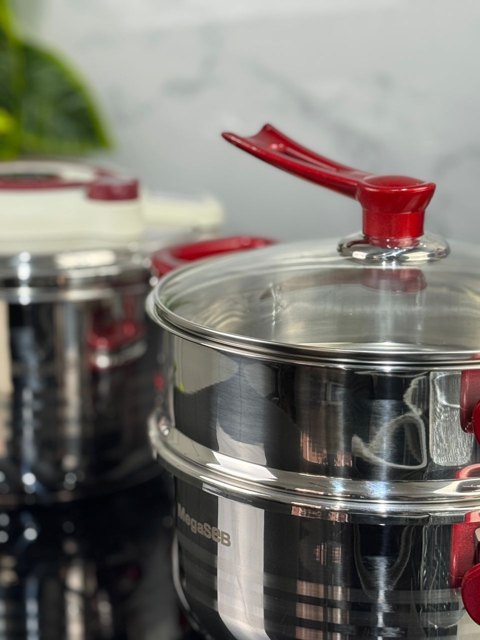 Cocotte MEGASEB  MINUTEUR  Inox 18/10  MULTIFONCTION