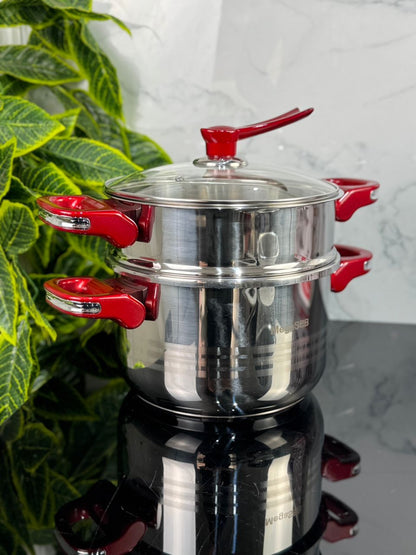 Cocotte MEGASEB  MINUTEUR  Inox 18/10  MULTIFONCTION