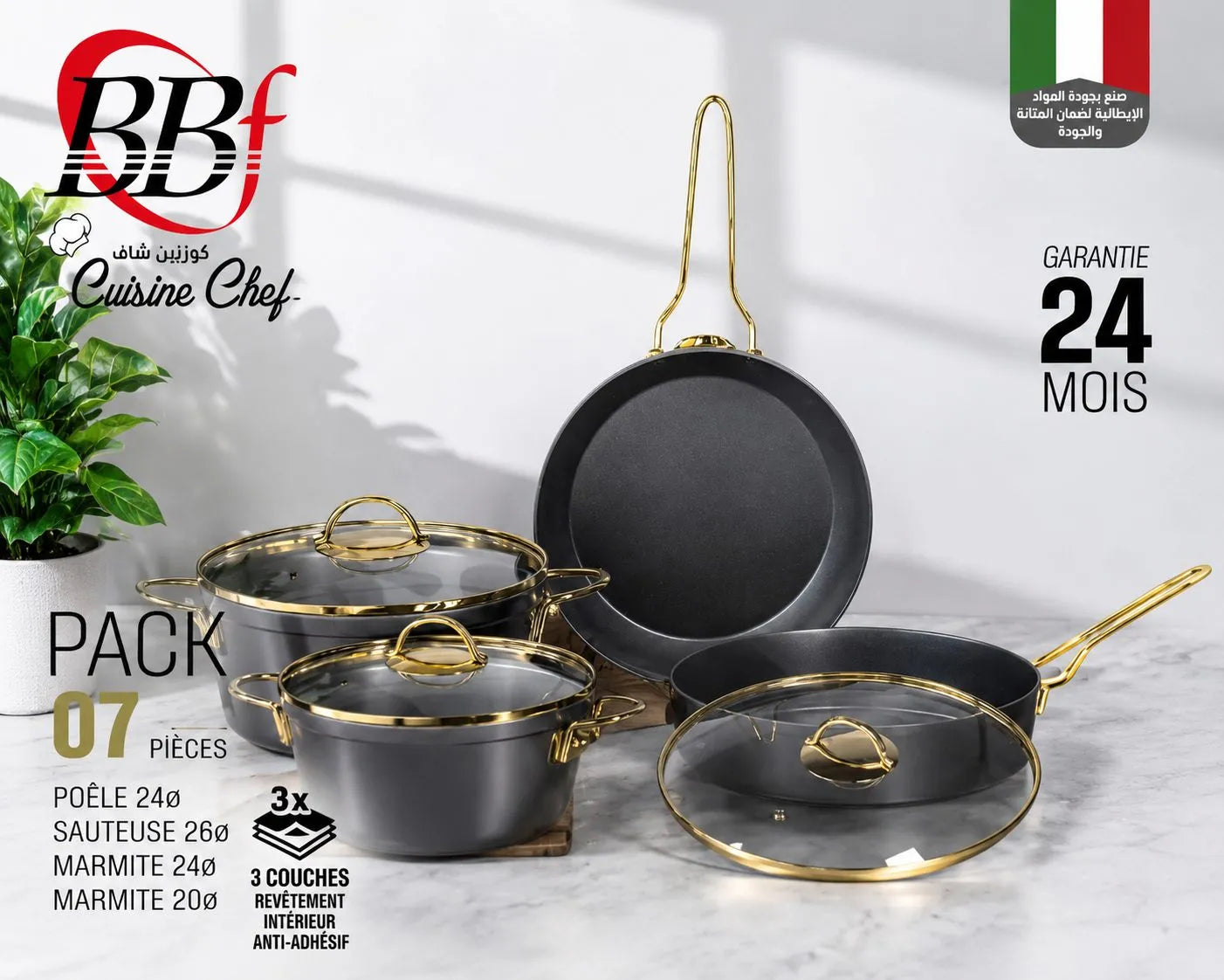 Pack BBF 7 Pcs