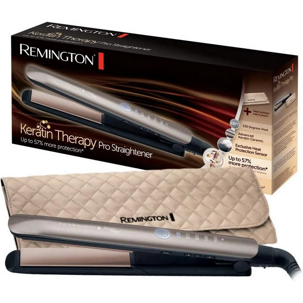Lisseur Keratin Céramique Therapy Pro Straightener Remington Original
